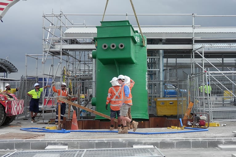 Projects Sydney Airport Waste Water Pump Station Mullaly